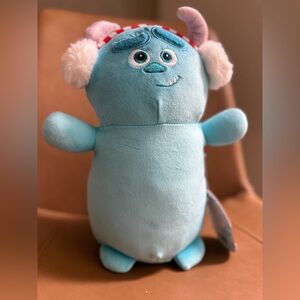 Squishmallows HugMees Sulley (Sulli) from Pixar 🩵 Special edition winter earmuff